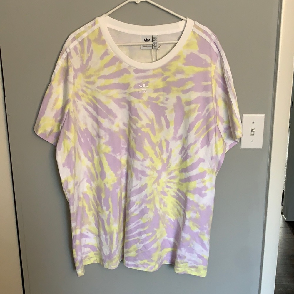 Adidas tie dye tee